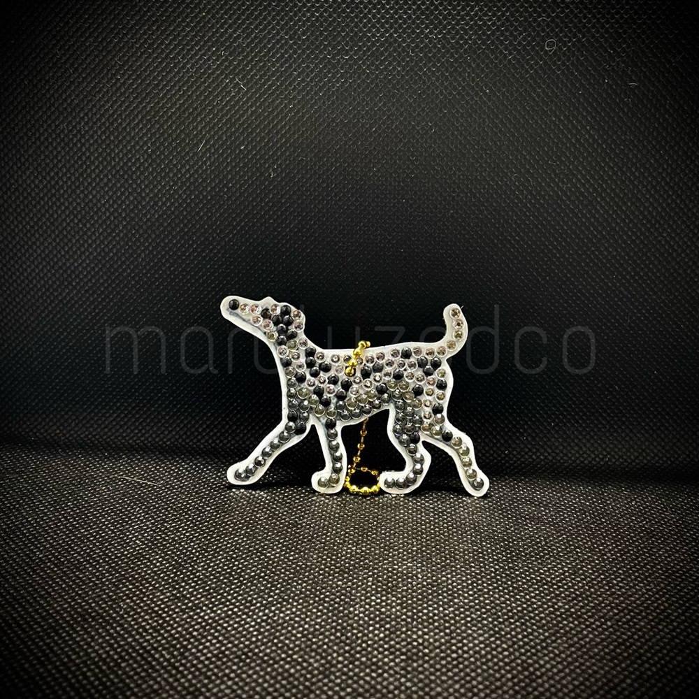 Dalmatian Dog Keychain Accessory